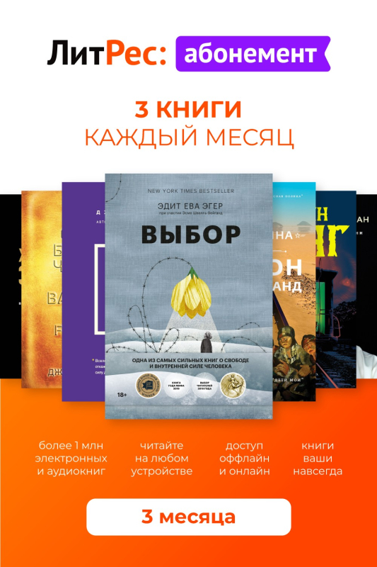 Абонемент ЛитРес на 3 месяца