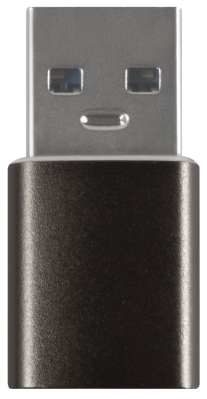 Адаптер moonfish USB-A – USB-C, серый