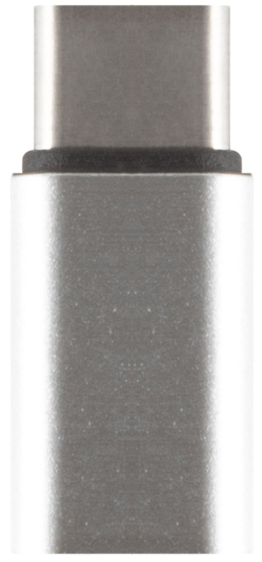 Адаптер moonfish USB-C – Lightning, серый