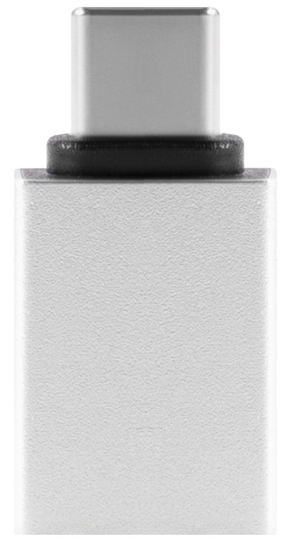 Адаптер moonfish USB-C – USB-A 3.0, серебристый
