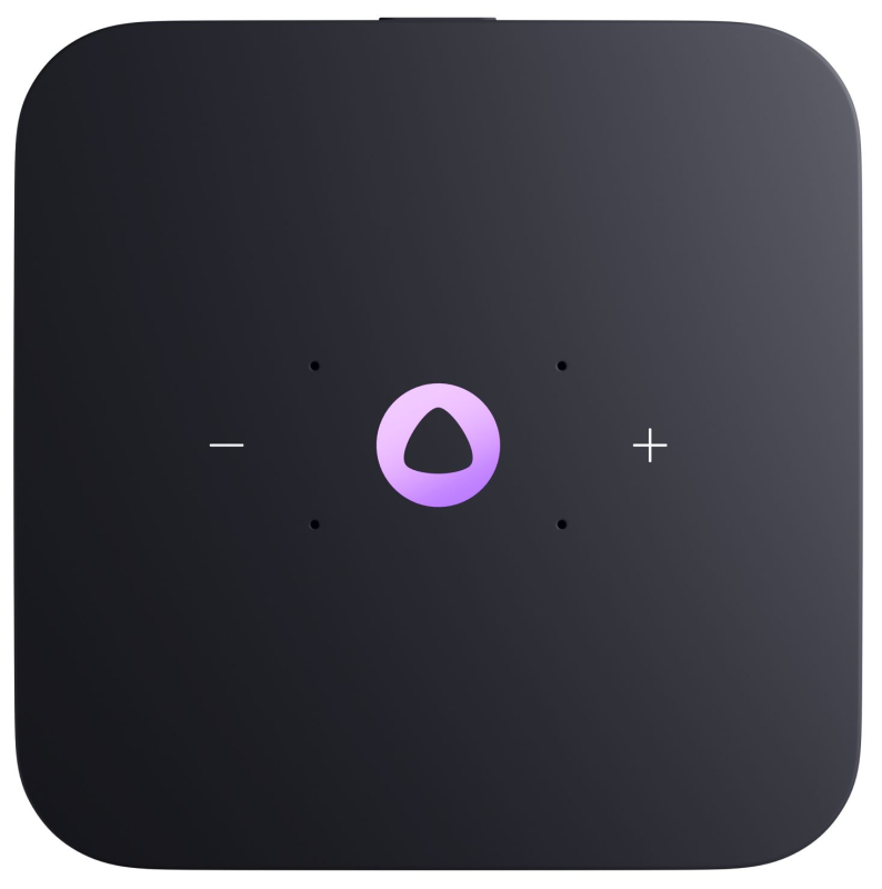 Акустика портативная Яндекс Станция Миди с Zigbee, серый