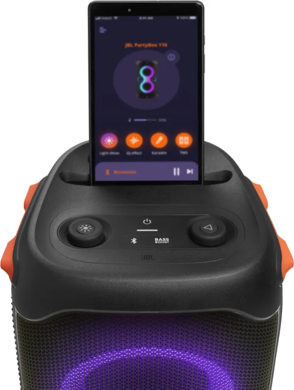 Акустика стационарная JBL PartyBox 110, черный