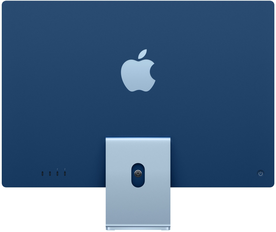 Apple iMac 24″ Retina 4,5K, M3 (8C CPU, 10C GPU, 2023), 8 ГБ, 256 ГБ SSD, синий