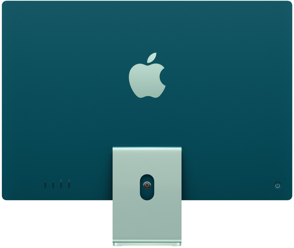 Apple iMac 24″ Retina 4,5K, M3 (8C CPU, 10C GPU, 2023), 8 ГБ, 512 ГБ SSD, зеленый