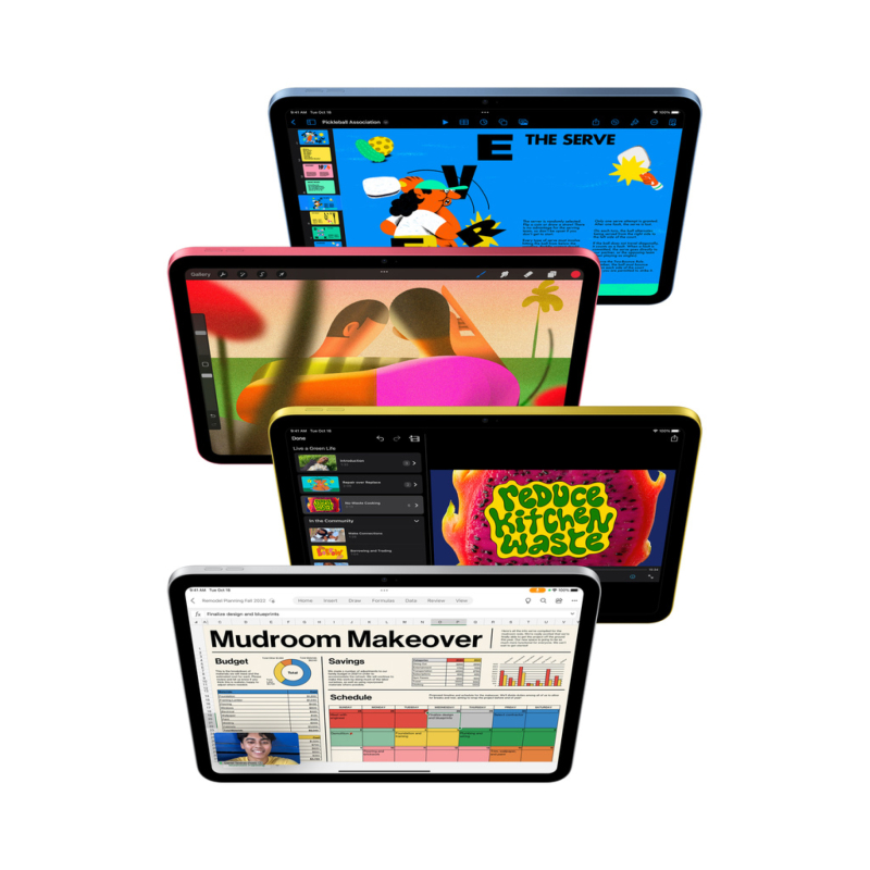 Apple iPad 10,9″ (2022) Wi-Fi 256 ГБ, серебристый
