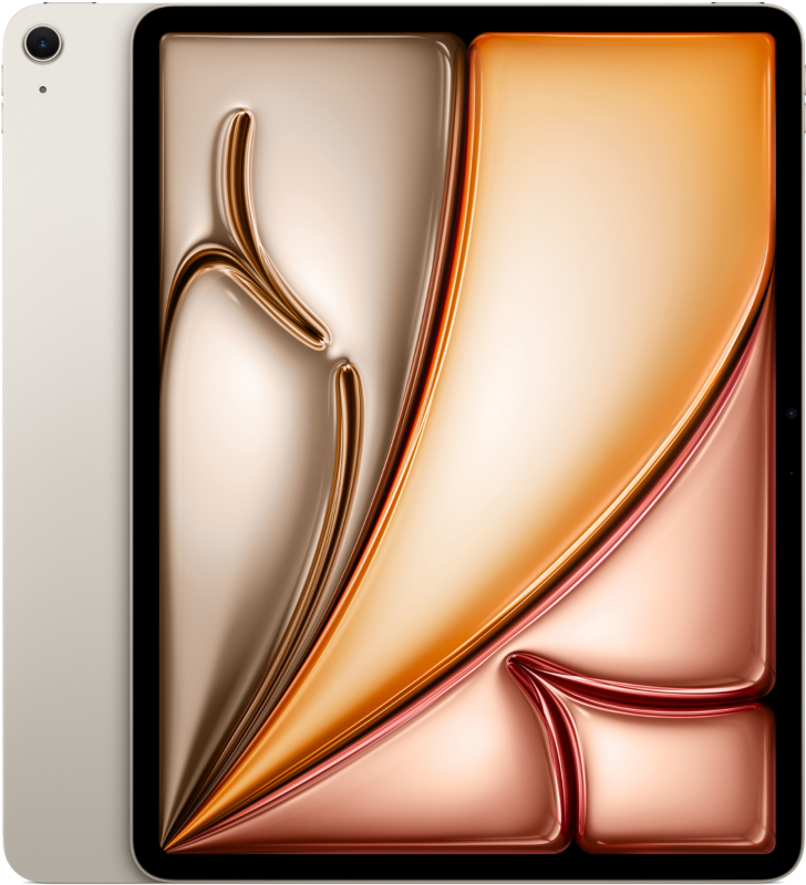Apple iPad Air (2024) 13″ Wi-Fi 256 ГБ, «сияющая звезда»