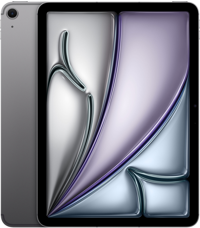 Apple iPad Air (2024) 13″ Wi-Fi + Cellular 256 ГБ, «серый космос»