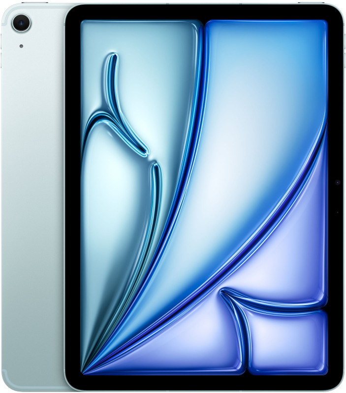 Apple iPad Air (2024) 13″ Wi-Fi + Cellular 512 ГБ, синий
