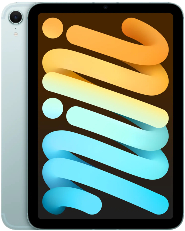 Apple iPad mini (2024) Wi-Fi+Cellular 512 ГБ, голубой