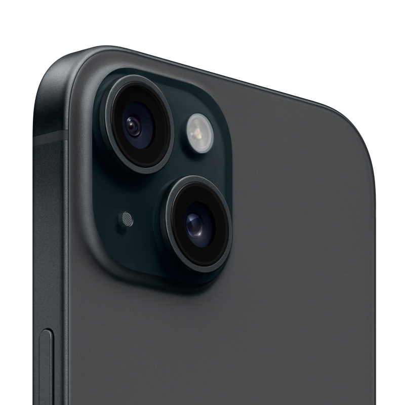Apple iPhone 15 dual-SIM 256 ГБ, черный