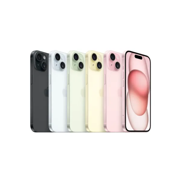 Apple iPhone 15 dual-SIM 256 ГБ, черный