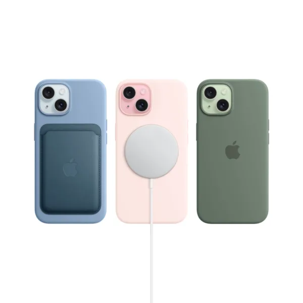 Apple iPhone 15 dual-SIM 256 ГБ, черный