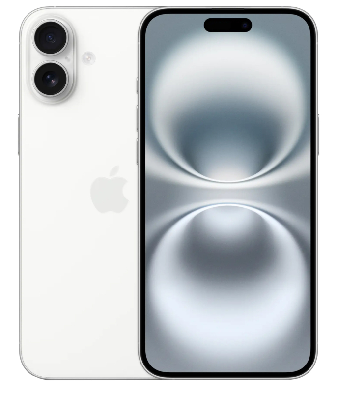 Apple iPhone 16 Plus SIM 512 ГБ, белый