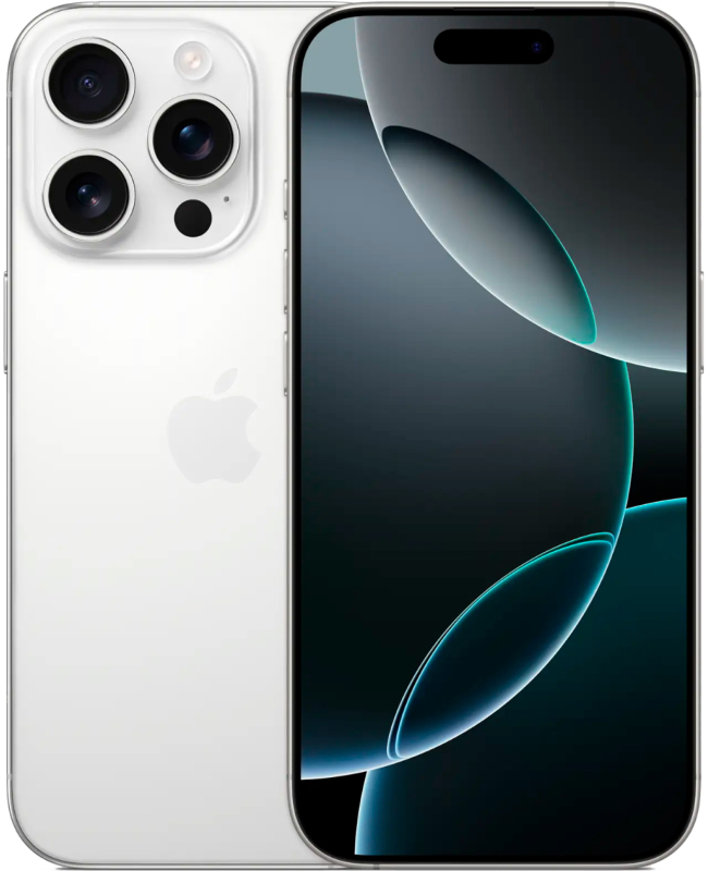 Apple iPhone 16 Pro dual-SIM 256 ГБ, «титановый белый»