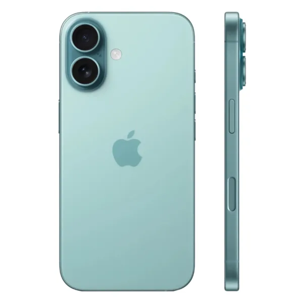 Apple iPhone 16 SIM 256 ГБ, бирюзовый