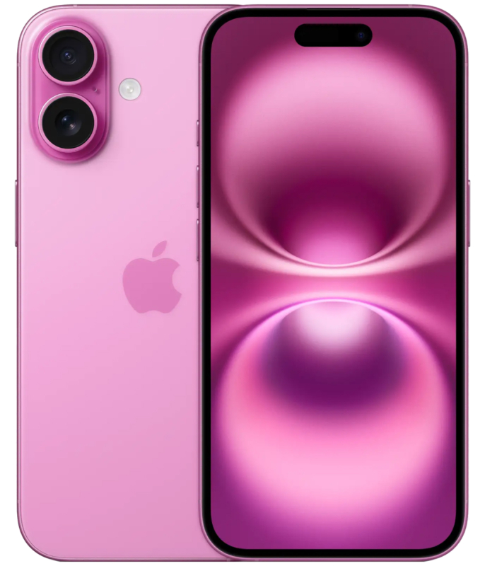 Apple iPhone 16 SIM 512 ГБ, розовый