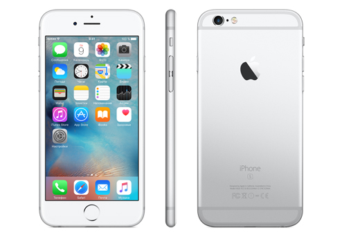 Apple iPhone 6s 64 ГБ серебристый
