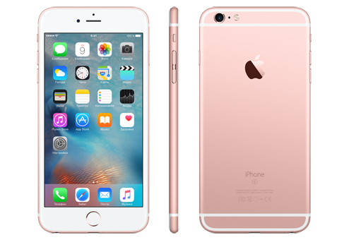 Apple iPhone 6s Plus 64 ГБ «розовое золото»