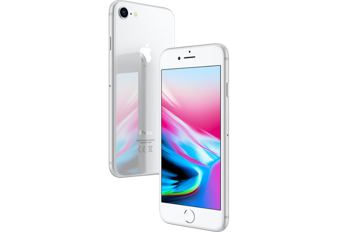 Apple iPhone 8, 64 ГБ, серебристый