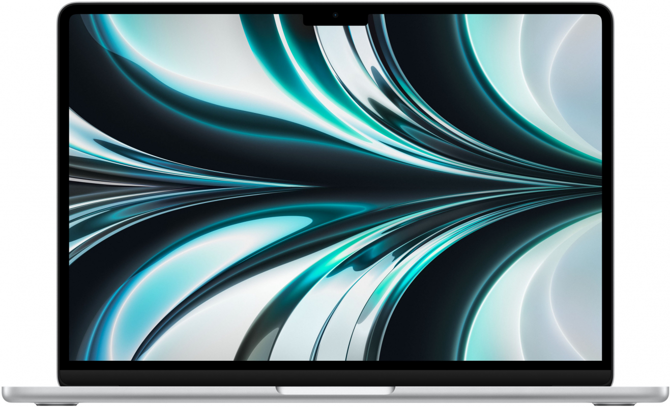 Apple MacBook Air 13″ (M2, 8C CPU/10C GPU, 2022), 16 ГБ, 1 ТБ SSD, серебристый
