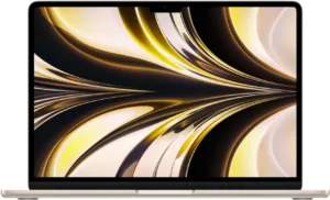 Apple MacBook Air 13″ (M2, 8C CPU/10C GPU, 2022), 16 ГБ, 1 ТБ SSD, «сияющая звезда»