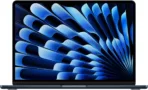 Apple MacBook Air 13″ (M3, 8C CPU/10C GPU, 2024), 16 ГБ, 1 ТБ SSD, «полуночный черный»