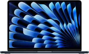 Apple MacBook Air 13″ (M3, 8C CPU/10C GPU, 2024), 16 ГБ, 1 ТБ SSD, «полуночный черный»