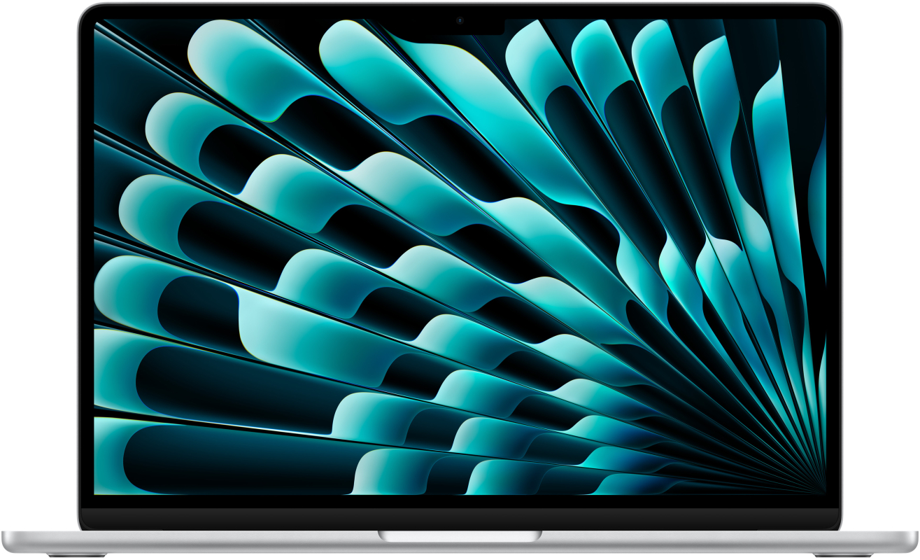 Apple MacBook Air 13″ (M3, 8C CPU/10C GPU, 2024), 16 ГБ, 512 ГБ SSD, серебристый