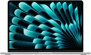 Apple MacBook Air 13″ (M3, 8C CPU/10C GPU, 2024), 8 ГБ, 512 ГБ SSD, серебристый