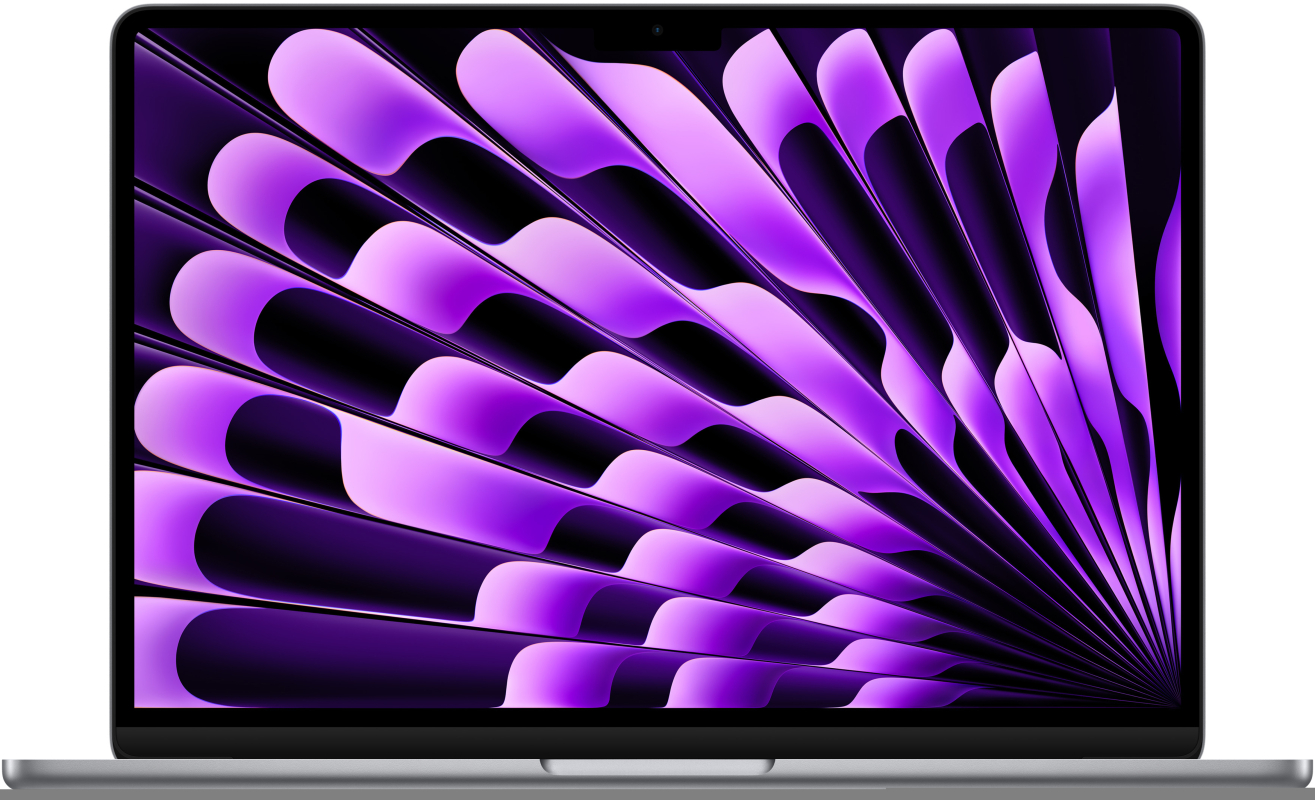Apple MacBook Air 13″ (M3, 8C CPU/8C GPU, 2024), 16 ГБ, 256 ГБ SSD, «серый космос»