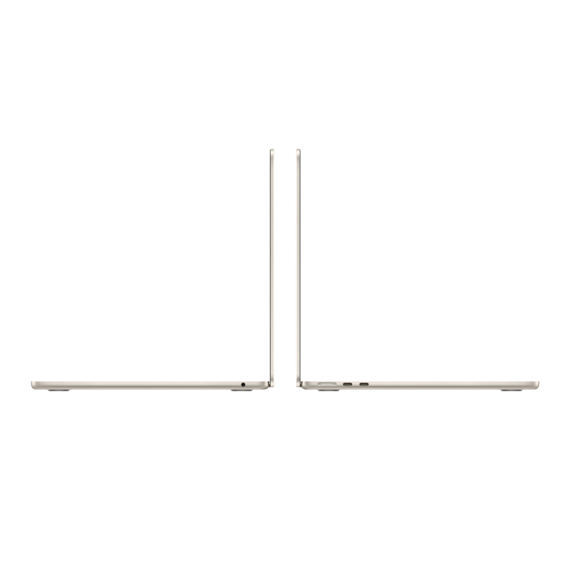 Apple MacBook Air 13″ (M3, 8C CPU/8C GPU, 2024), 16 ГБ, 256 ГБ SSD, «сияющая звезда»