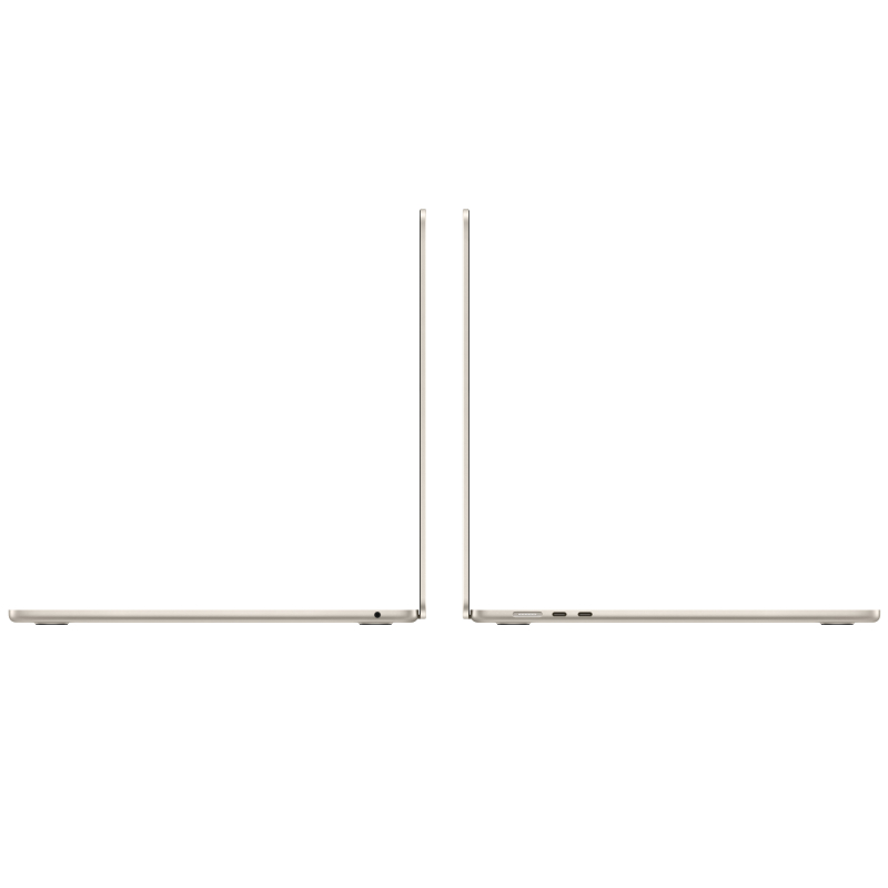 Apple MacBook Air 15″ (M3, 8C CPU/10C GPU, 2024), 8 ГБ, 512 ГБ SSD, «сияющая звезда»