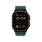 Apple Watch Ultra 2 GPS + Cellular, 49 мм, корпус из черного титана, ремешок Alpine зеленого цвета, размер M