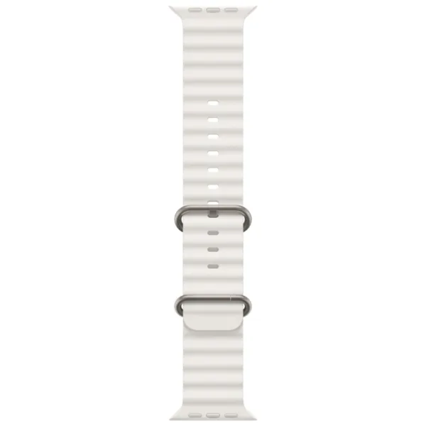 Apple Watch Ultra 2 GPS + Cellular, 49 мм, корпус из титана, ремешок Ocean белого цвета