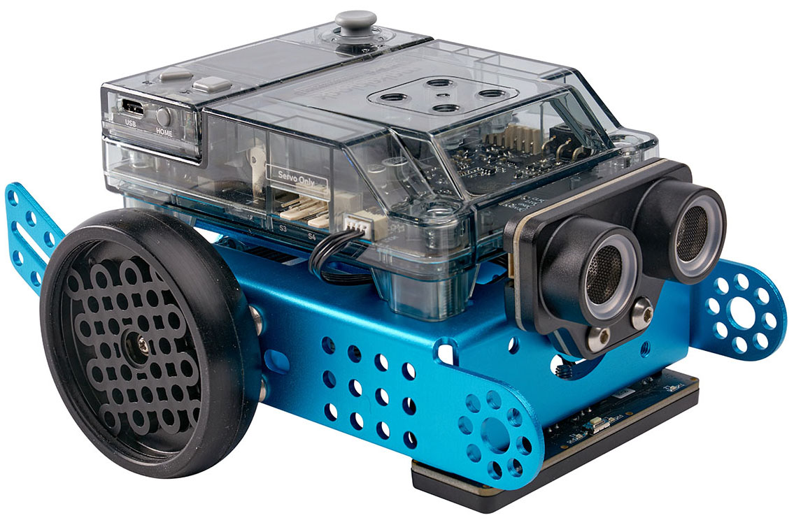 Базовый робототехнический набор mBot v2, синий