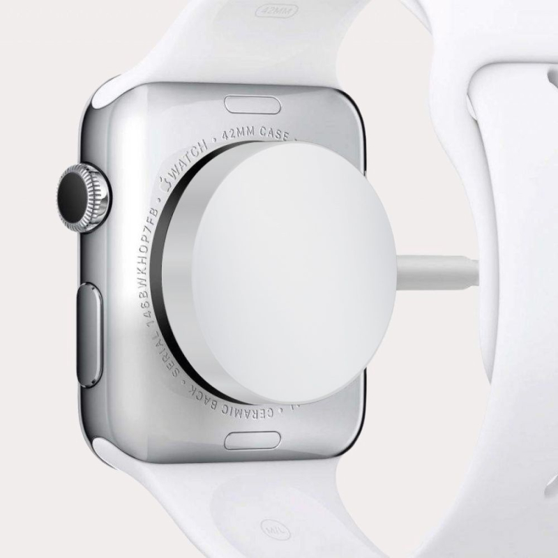 Беспроводное зарядное устройство Deppa для Apple Watch, белый