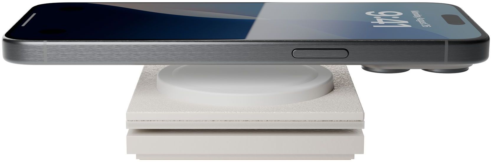 Беспроводное зарядное устройство Native Union Rise Solo Qi2 Wireless Charge, песчаник