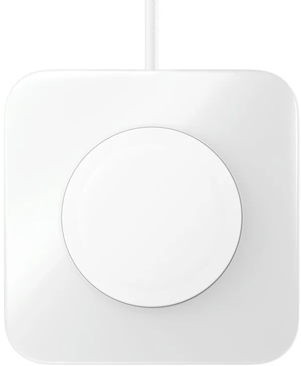 Беспроводное зарядное устройство Nomad Base One V2 MagSafe, с поддержкой MagSafe, 15Вт, серебристый