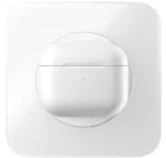 Беспроводное зарядное устройство Nomad Base One V2 MagSafe, с поддержкой MagSafe, 15Вт, серебристый