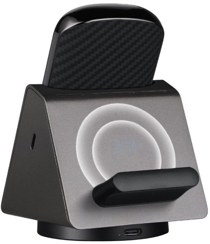 Беспроводное зарядное устройство Pitaka MagEZ Charging Slider 2, черный