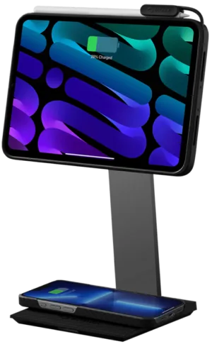 Беспроводное зарядное устройство Pitaka MagEZ Charging Stand для iPad, черный