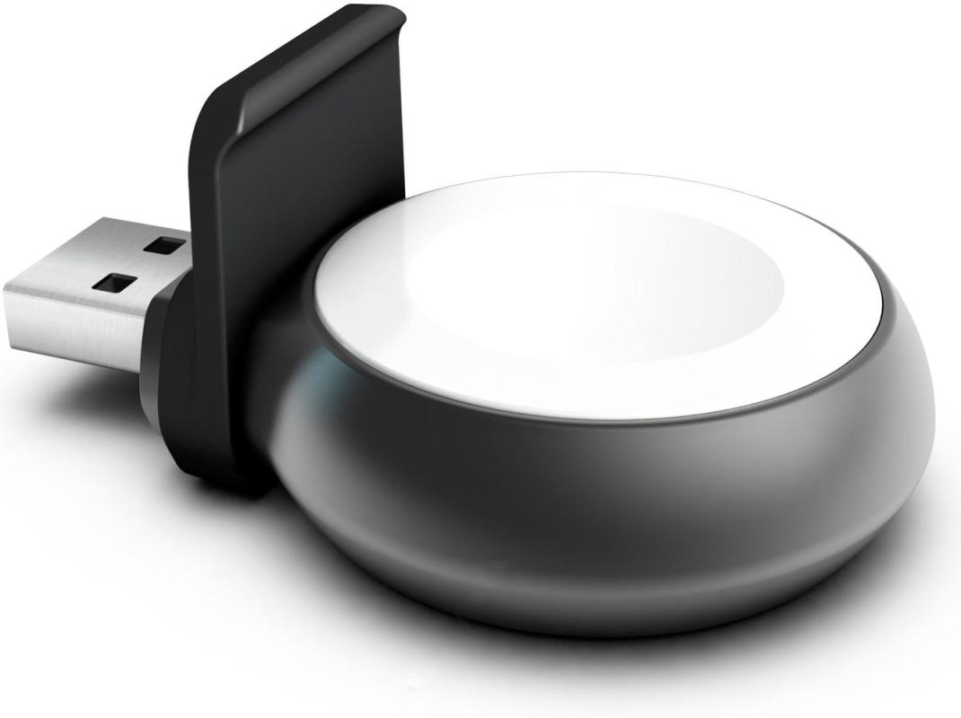 Беспроводное зарядное устройство Zens для Apple Watch, USB-A, черный
