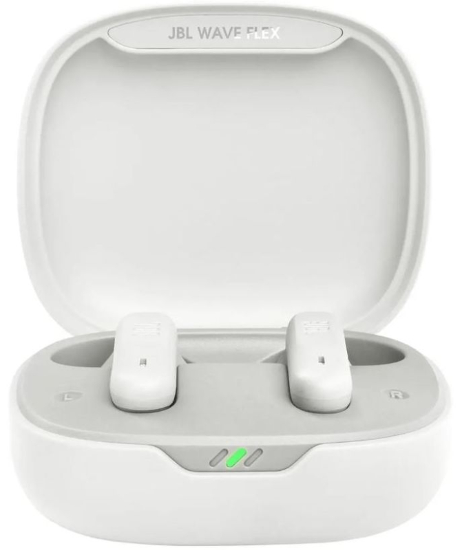 Беспроводные наушники JBL Wave Flex, белый