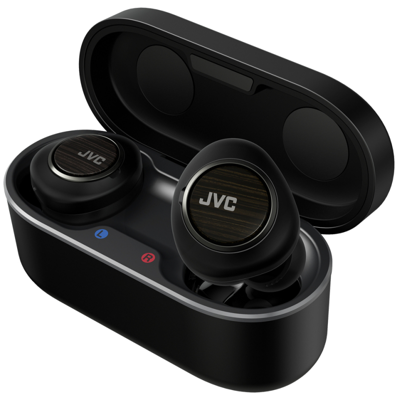 Беспроводные наушники JVC TWS WOOD, черный