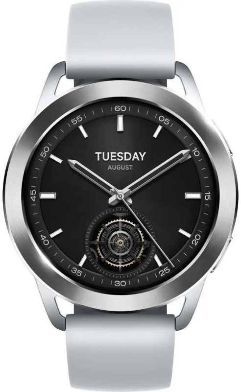 Часы умные Xiaomi Watch S3 серебристый