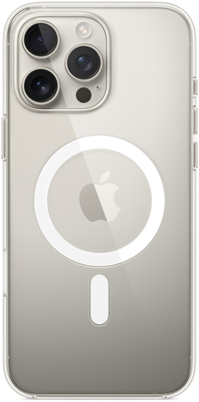 Чехол Apple для iPhone 16 Pro Max with MagSafe, прозрачный