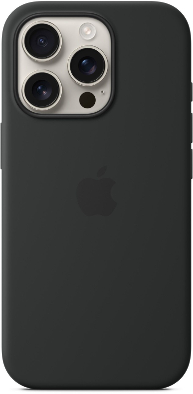 Чехол Apple для iPhone 16 Pro Silicone MagSafe, черный