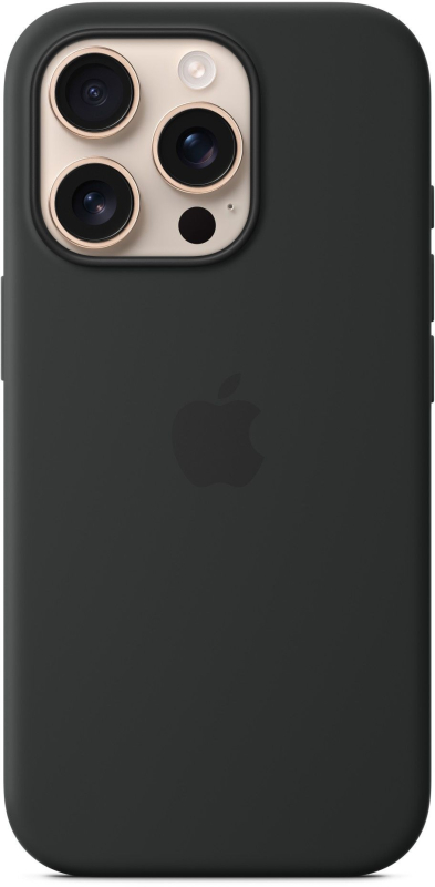 Чехол Apple для iPhone 16 Pro Silicone MagSafe, черный