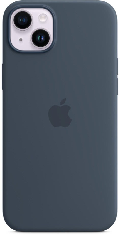 Чехол Apple MagSafe для iPhone 14 Plus, силикон, «грозовая туча»
