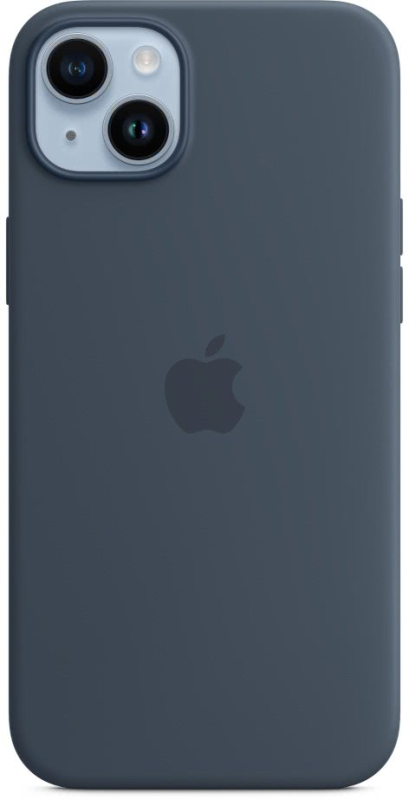Чехол Apple MagSafe для iPhone 14 Plus, силикон, «грозовая туча»